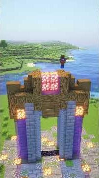 Minecraft Sword Nether Portal 🔥 #minecraft #shorts #eye4steel