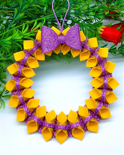 9.3K views · 123 reactions | In this step-by-step DIY tutorial, I'll show you how to make a stunning, professional-looking Christmas wreath for your front door. This is the perfect festive craft to welcome holiday cheer into your home! #christmasdecor #christmascrafts #handmade | Craftsome | Facebook