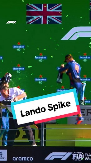 Trophy Destruction at F1 Event | Lando Norris Highlights