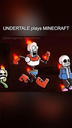 9 - If UNDERTALE played MINECRAFT (Animation)
