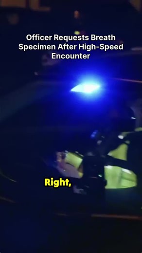 Tense Roadside Encounter: Officer Requests Breath Specimen