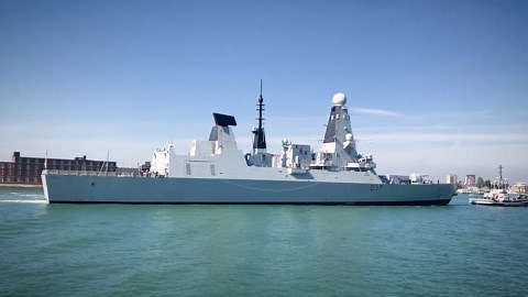Royal Navy’s HMS Duncan Back in Portsmouth Following Sea Trials