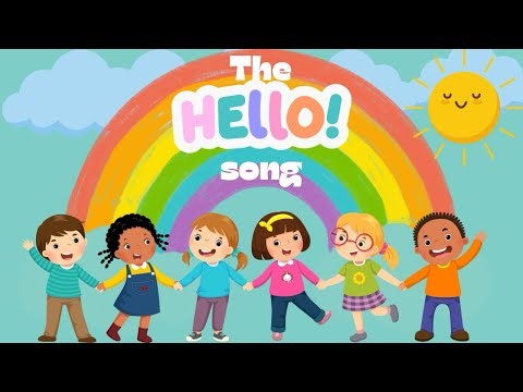 Hello Song - Toddler Greeting Song | Nursery Rhymes
