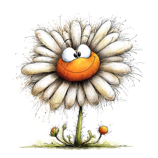 Whimsical Flower Clipart: Flower Spring Graphics (digital Download 57 PNG) - Etsy