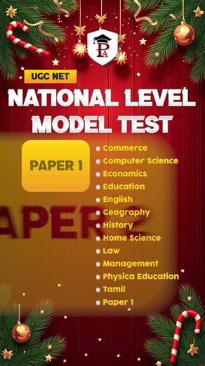 UGC NET National Level Model Test | Professor Academy