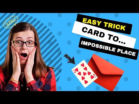 Card Vanish to Impossible Place - Easy Card Tricks to Learn for Beginners