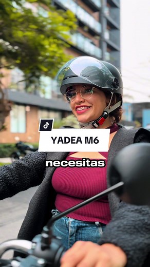 Descubre la moto eléctrica YADEA M6: estilo y comodidad