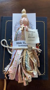A Keepsake of Faith to Give with Love This handmade Bible tassel bookmark is crafted with care, anointed with oil, and prayed over before it reaches you — a gentle reminder of faith and comfort each time you open your Bible.  https://t.site/47As9qu | A-Widelybe | Facebook