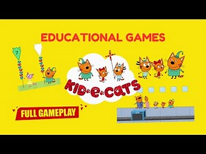 Learn with Kid-E-Cats! Fun Educational Games for Kids | Preschool Learning Activities