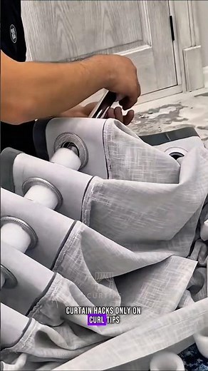 Easy Curtain installation at home #diy #homedecor #tips #curtains