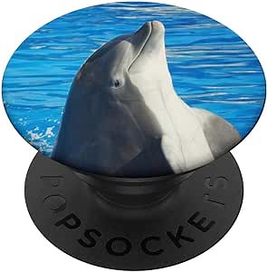 Dolphin PopSockets PopGrip: Swappable Grip for Phones & Tablets