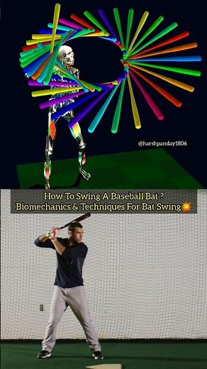 Baseball Hitting Mechanics 🚀 Bat Swing ⚾ #baseball #hittingtips #baseballlife #ytshorts