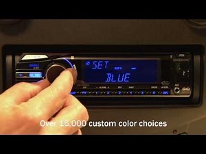 Sony CDX-GT650UI CD Receiver Display and Controls Demo | Crutchfield Video