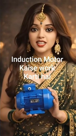Induction Motor kaise work karti hai #motor #electrical