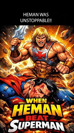 HEMAN VS SUPERMAN: Who Wins? #toptencomics #marvel #dccomics #heman #hemanmovie