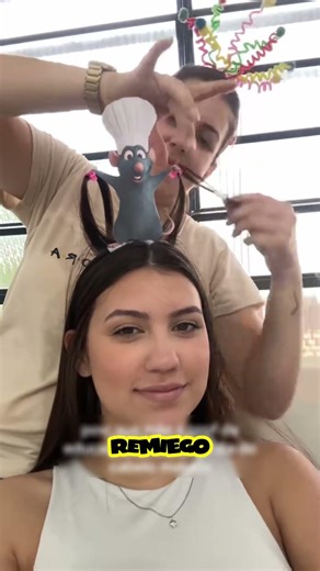 "Crazy Hairstyles with Remy"#shortsfeed