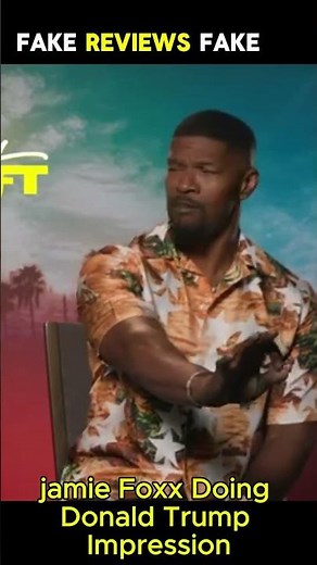 Jamie Foxx Doing Donald Trump Best Impression #shorts #jamiefox