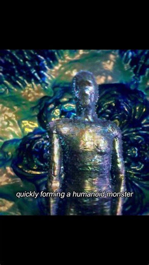 The woman exhaled energy and eventually transformed into a halo of light. #movie