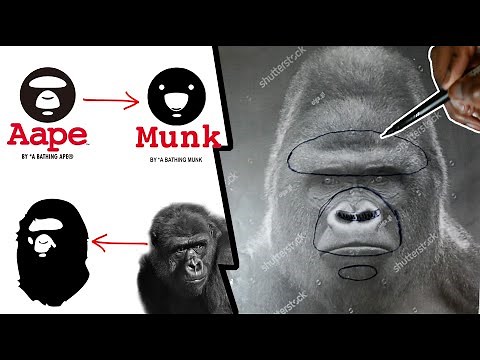 HOW TO MAKE A LOGO ! (BAPE STYLE)