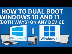 HOW TO DUAL BOOT WINDOWS 10 AND WINDOWS 11 25H2 (BOTH WAYS) ON ANY…  - Partner