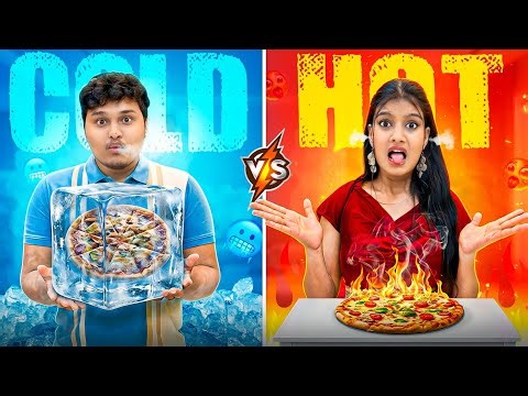 Cold🥶 Vs Hot🥵 Food Challenge 🥊
