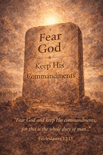Ecclesiastes 12:13.. Fear God, Fear God - Dubstep