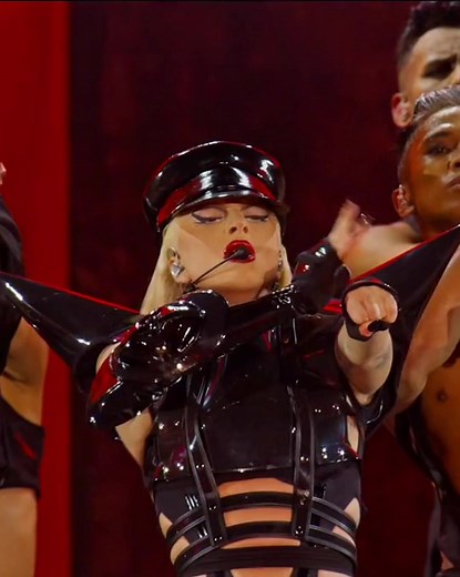 Lady Gaga 911 Live The Chromatica Ball Tour ⚔️ #chromatica #ladygaga #max #hbo #fyp #gaga #ladygagalive #911