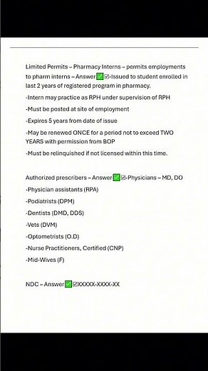 MPJE New York NY Pharmacy Law Exam 2025