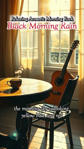 Black Morning Rain (Pearl Jam Style) 🌧️ #SunriseSessions #GrungeUnplugged #PearlJam #shorts