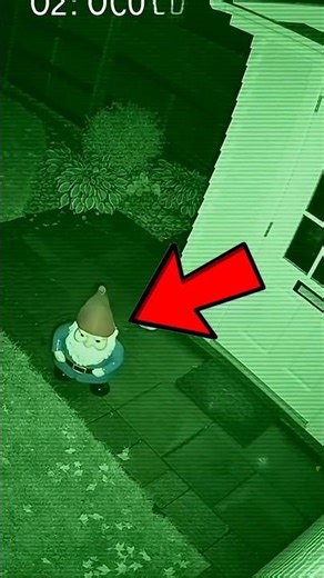 Cursed Lawn Gnome Attack ‼️😱
