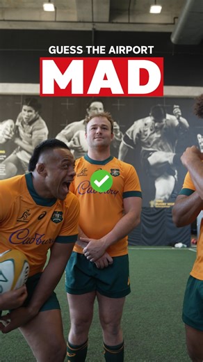 22K views · 209 reactions | From PER to the world!  Before we face the All Blacks in Perth, the boys faced up to Flight Centre Australia’s airport code challenge 藍 Can you name them all? #Wallabies #YourCentreForTravel #TrustedByTravellers | Wallabies | Facebook
