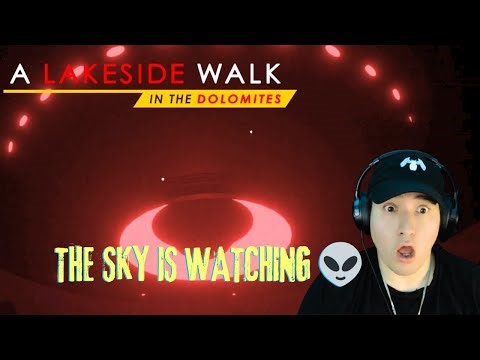 This Calm Night Walk Turned Into an Alien Abduction 👽😂 | Lake Side Walk Horror Game