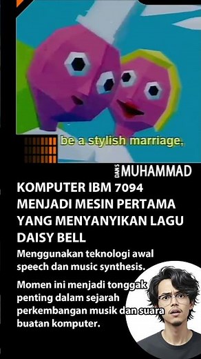 IBM PC Sing Daisy Bell For The First Time