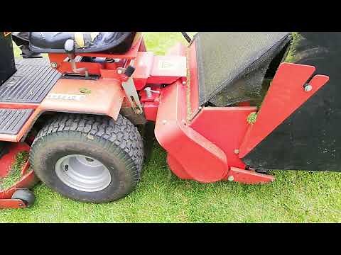 How To ATTACH an OLD Style WESTWOOD SWEEPER / Grass collector (PGC)