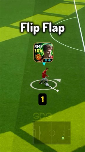 GDG on Instagram: "Tutorial skill: Flip Flap ✅😱 by David Beckham #efootball #davidbeckham"