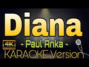 Diana by Paul Anka (KARAOKE Version)