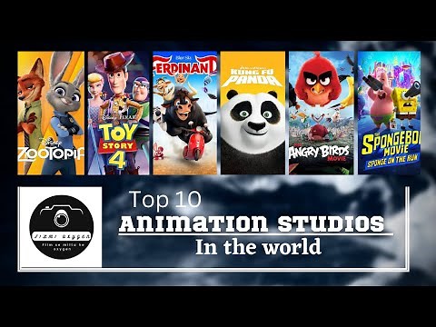 Top 10 Best Animation studios in the world 😱😱