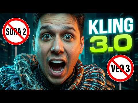 KLING 3.0: The best AI for generating videos in 2026 has arrived!