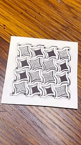64K views · 446 reactions | Amazing And Creative Zentangle Pattern | Drawing Tutorial For Beginners #zentangle #doodle #zendoodle #art #mindfulart #trending #viralpost #fbpage #easyart | Easy Art | Facebook