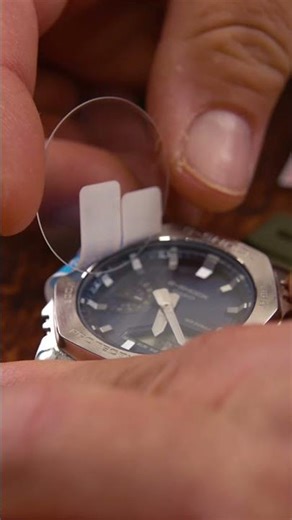 tg tempered glass Casio gm-2110 gm 2110 screen protector watch anti gores jam tangan smartwatch