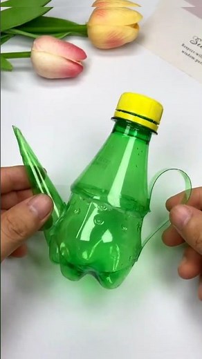 DIY Plastic Bottle Watering Can 🌱 | Best Recycling Craft Idea #ultra #viral #reels