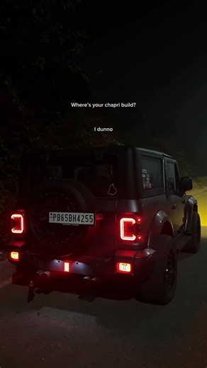 Taranvir Singh | I dunno . . . . . . . . . #thar #trending #cars #carguystuff #fyp | Instagram