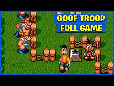 SNES Gameplay - Goof Troop [2 Players]