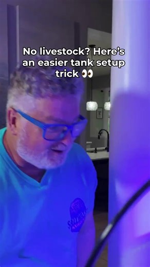 29K views · 323 reactions | No livestock? Here’s an easier tank setup trick  #AquariumSetup #TankSetup #AquariumLife #AquariumHobby #FishTank | SaltwaterAquarium.com | Facebook