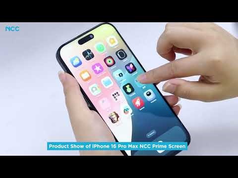 Product Test: NCC Prime Display Assembly for iPhone 16 Pro Max incell