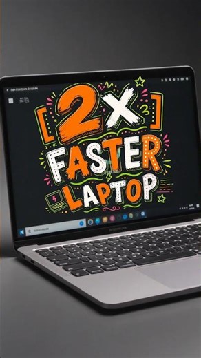Hidden Trick to Speed up your SLOW Laptop 🔥 #windowstricks