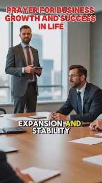 PRAYERS FOR BUSINESS GROWTH AND SUCCESS IN LIFE