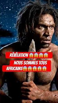 Pourquoi les hommes préhistoriques ont fui l'Afrique #anthropologie #evolutionhumaine #histoire
