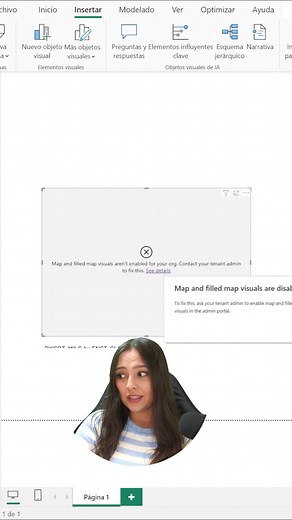 Así solucionas el problema al cargar un mapa en Power Bi #tutorial #powerbi #solucion #microsoft