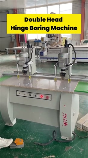 Double Head Hinge Boring Machine. Order it from us.